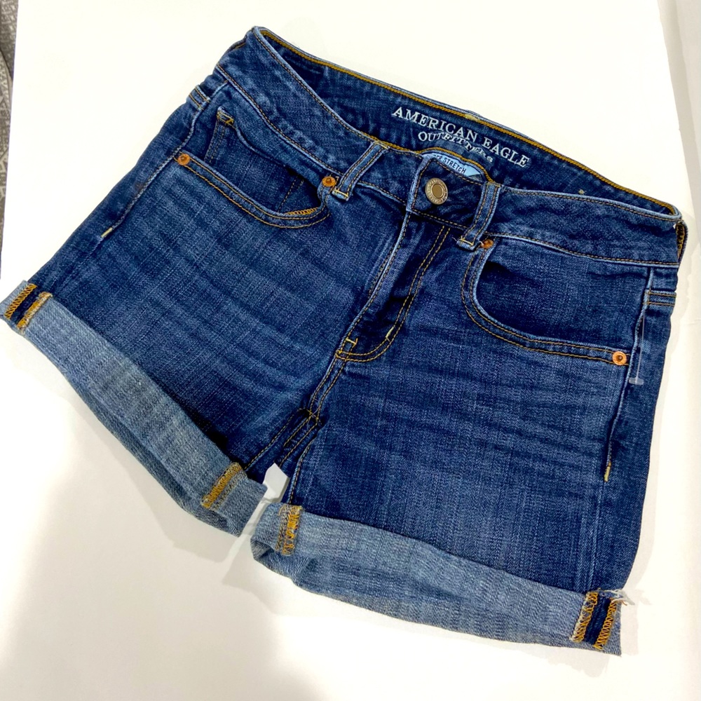 American Eagle Outfitters Super Stretch Denim Shorts